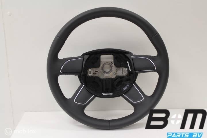 nieuwstaat Leder stuur Audi A3 8V 4 spaak 8U0419091A, Gebruikt