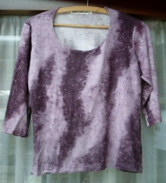 Blouse/truitje van Biba + Pariscop maat 38, Paars, Ophalen of Verzenden, Gedragen, Maat 38/40 (M)