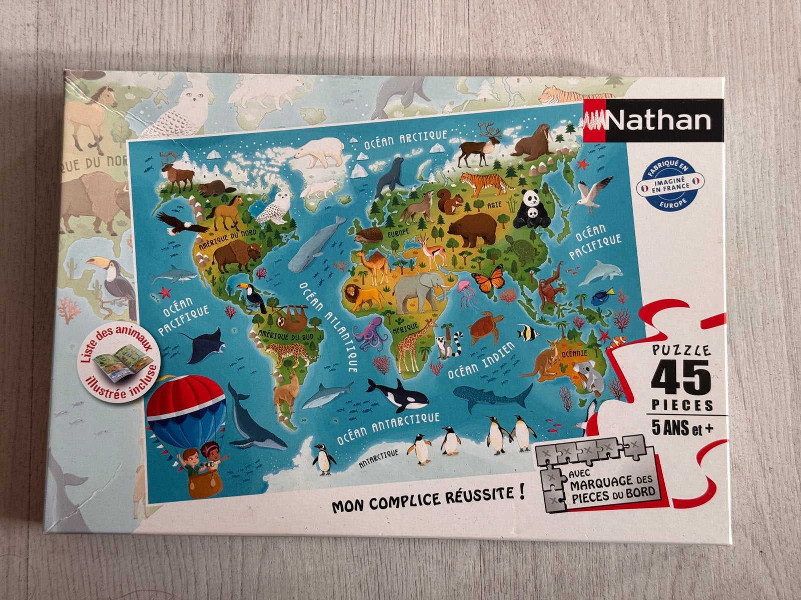 Nathan - Kinderpuzzel - 45 stukjes, Ophalen, Nieuw