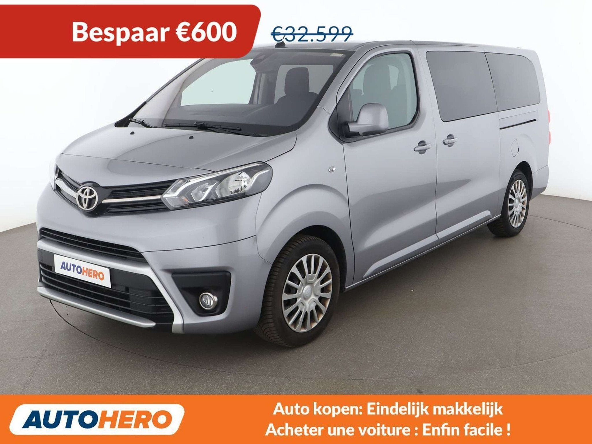 Toyota ProAce 2.0 D-4D L2 Dynamic Connect (automatique), Autos, 177 ch, Achat, Euro 6, ProAce