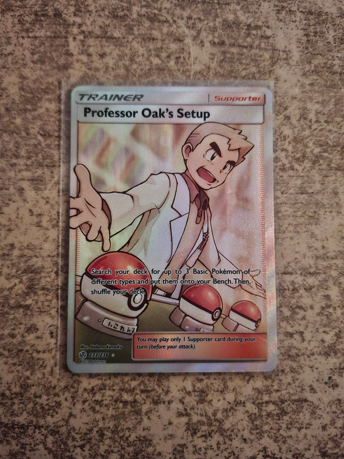 Pokémon "Professor Oak's setup" (NM-MINT), Verzenden, Nieuw, Losse kaart