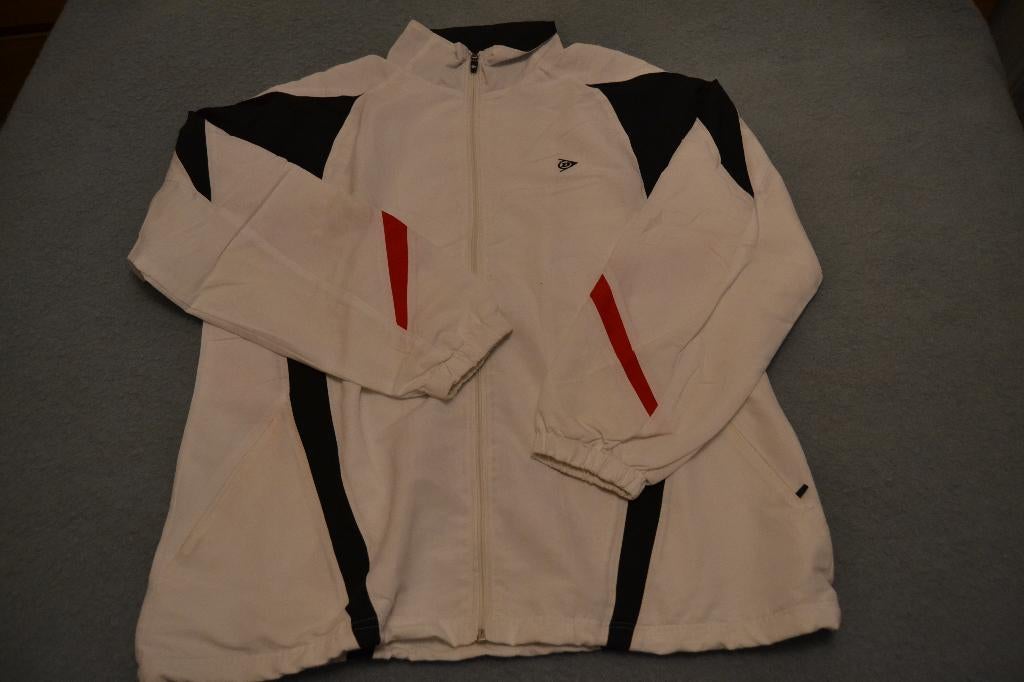 Dunlop pantalon + veste de training tennis L, Enlèvement, Comme neuf, Vêtements, Dunlop