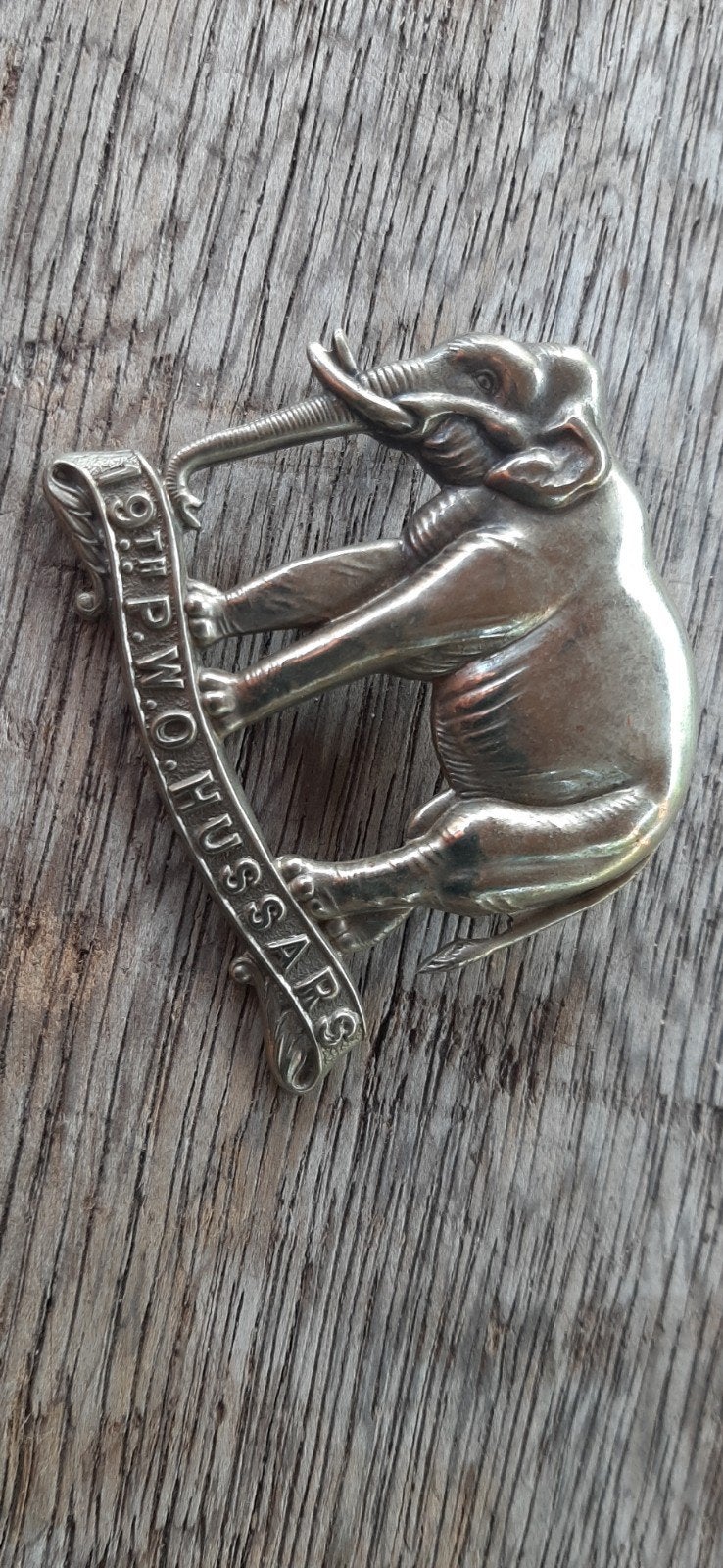 Pre ww1 boer war  cavalerie cap badge, Ophalen of Verzenden