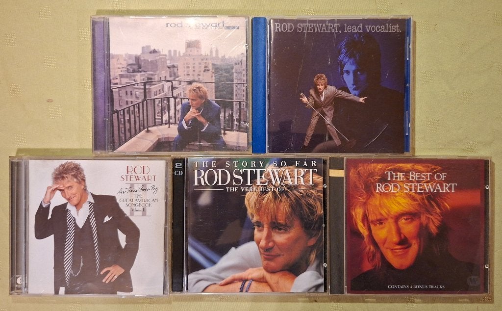 Rod Stewart — Lot de 5 CD, Enlèvement ou Envoi, Utilisé, Pop, Album