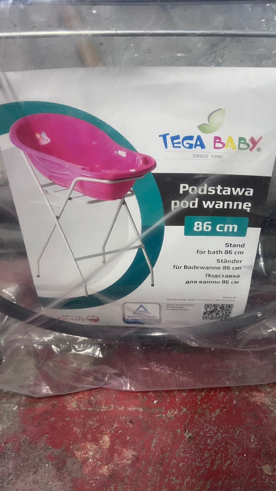 BAIGNOIR POUR BEBE TEGA BABY 86 CM, Enfants & Bébés, Enlèvement, Comme neuf, Baignoire, Autres marques