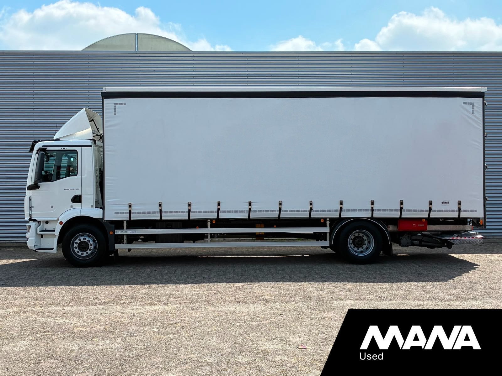 MAN TGM 18.250 4x2 CH BL Schuifzeil Onderlaadklep 2500kg Cam, Autos, Camions, 185 kW, Achat, Euro 6, Entreprise