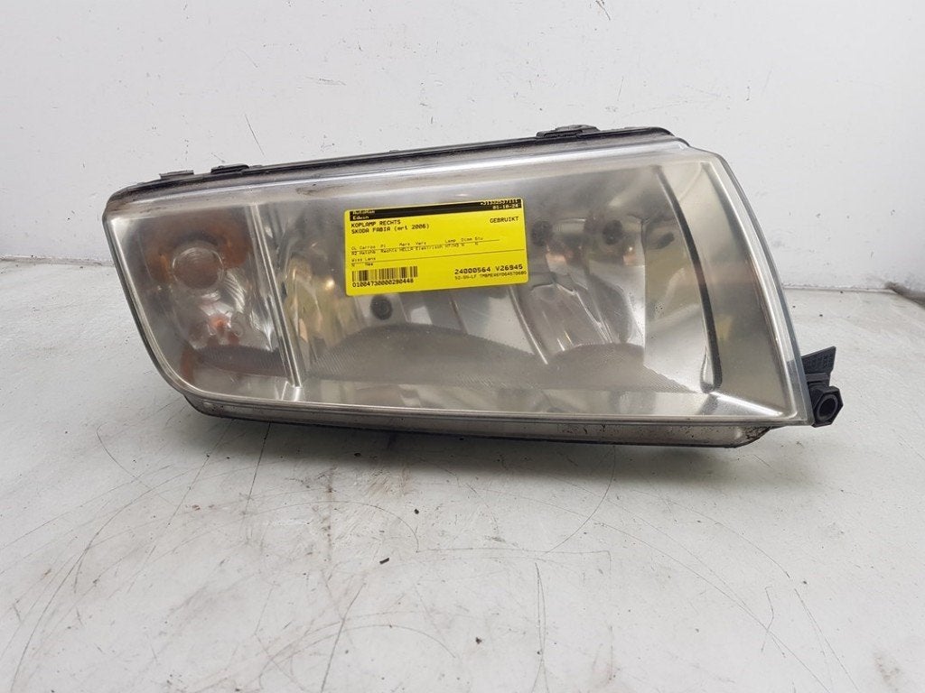 PHARE / OPTIQUE AVANT DROIT Fabia (6Y2) (|6Y1941016R|), Autos : Pièces & Accessoires, Éclairage, Skoda, Utilisé