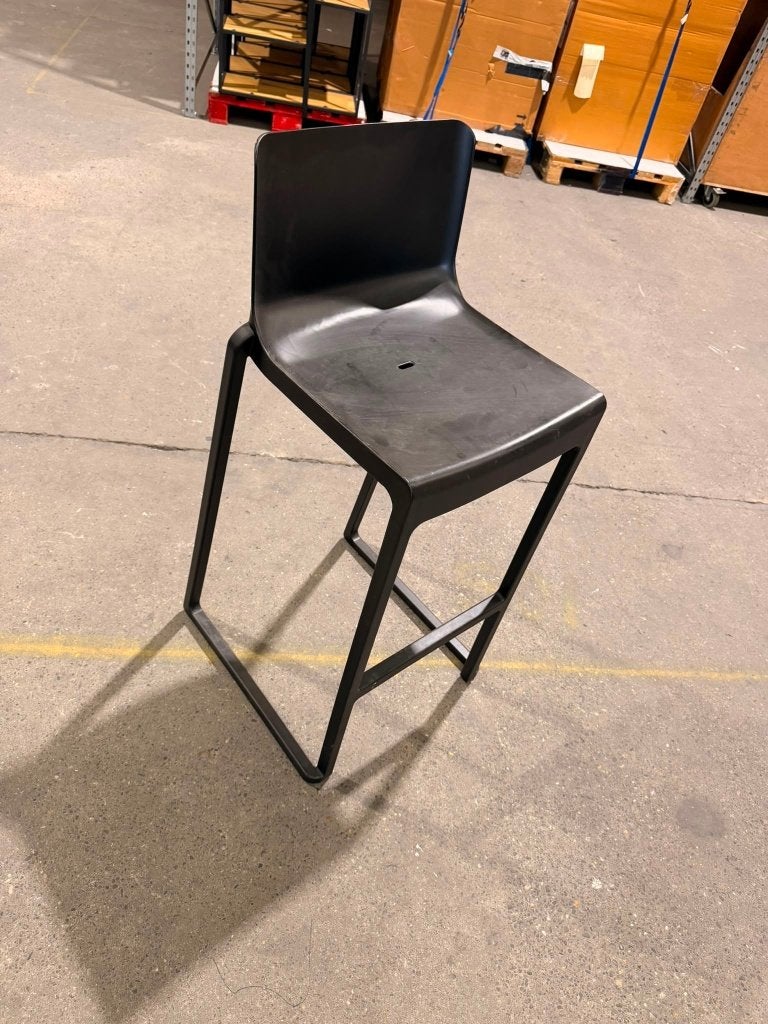 40x barkruk zwart, Ophalen, Kunststof