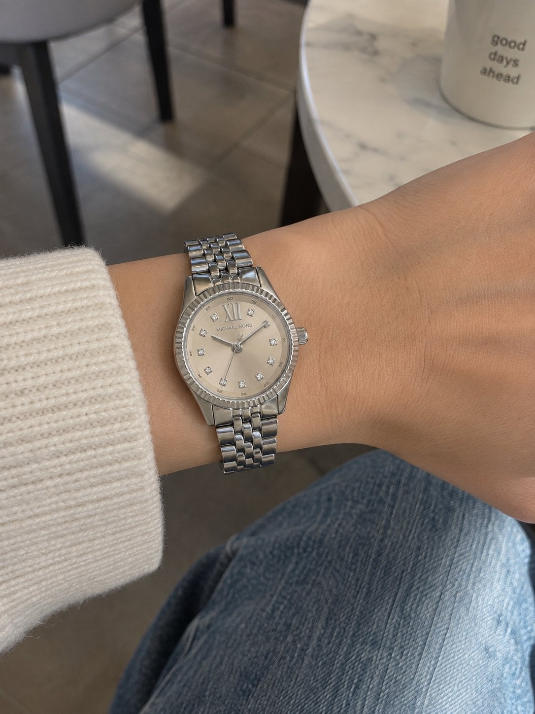 Michael Kors Dameshorloge – Nieuwstaat, Ophalen of Verzenden, Zo goed als nieuw