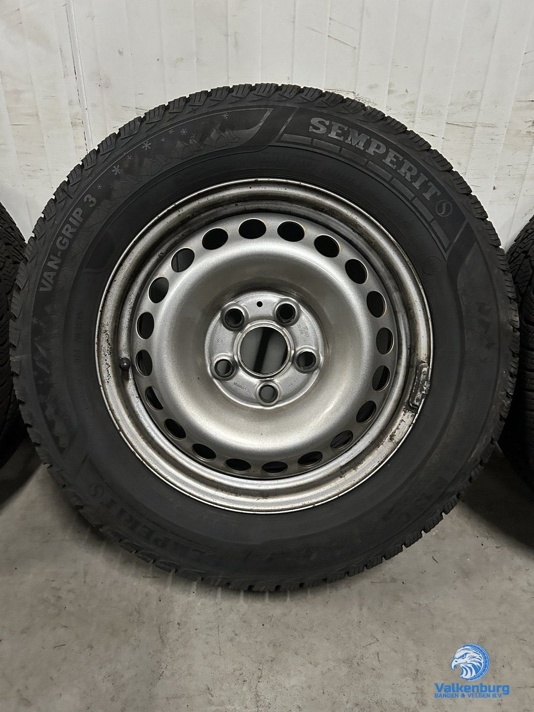 9mm! Originele VW Transporter T5 GP T6 T6.1 16 inch stalen v, Auto-onderdelen, -, Banden en Velgen, -, Bestelwagen