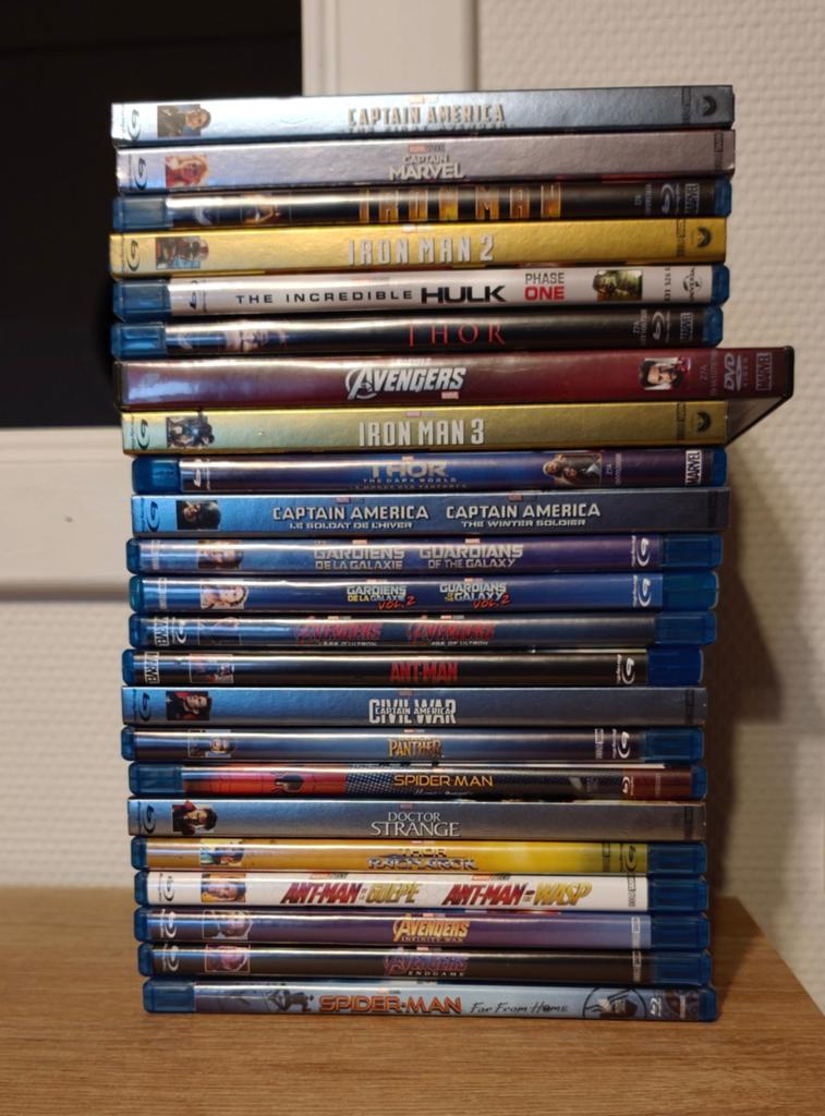 Marvel infinity tijdlijn films, Cd's en Dvd's, Ophalen of Verzenden