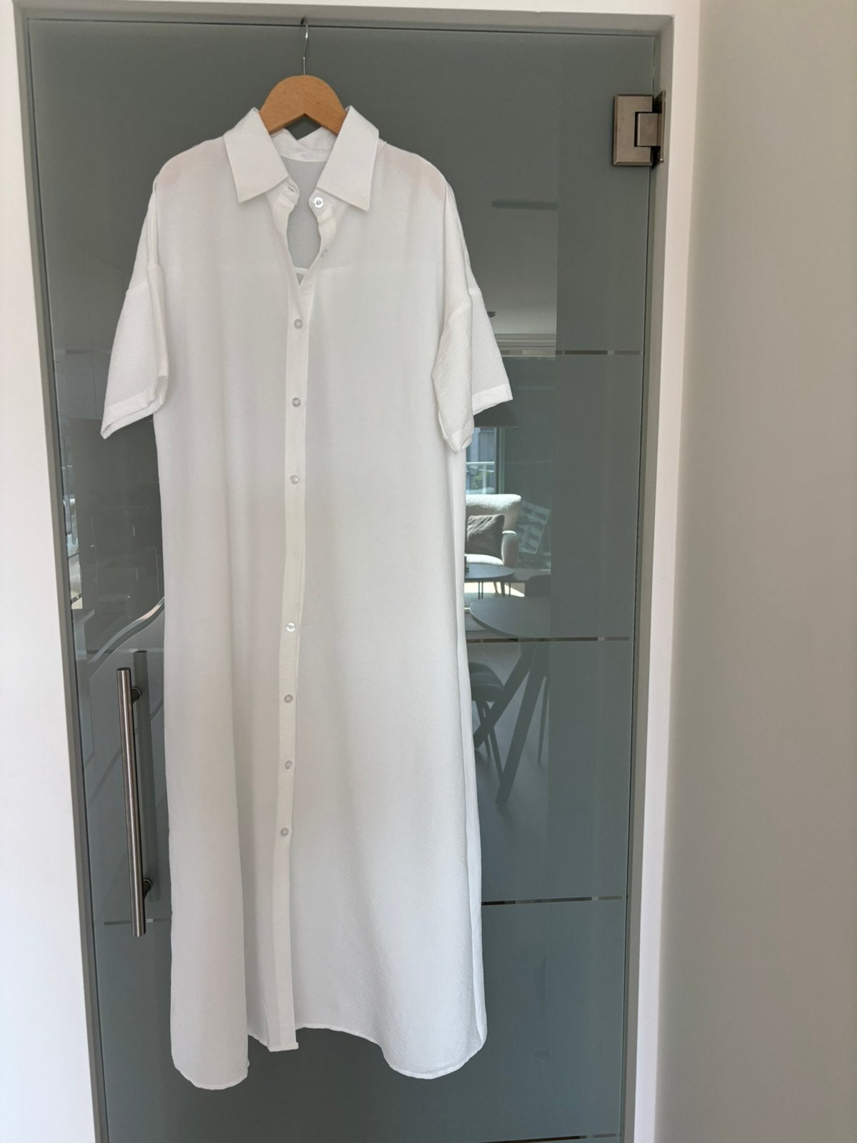 Wit kleed m/l, Kleding | Dames, Trouwkleding en Trouwaccessoires, Ophalen, Nieuw, Wit