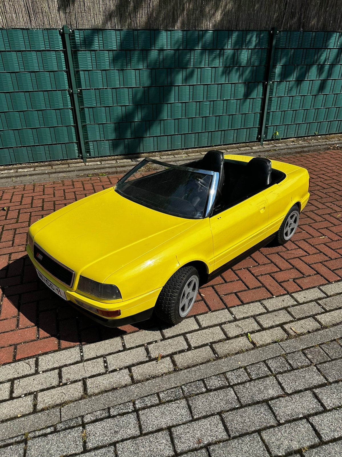 Audi 80 cabrio / alpha junior / petrol engine / kinderauto, Enlèvement, Utilisé, 1:5 à 1:8, Voiture