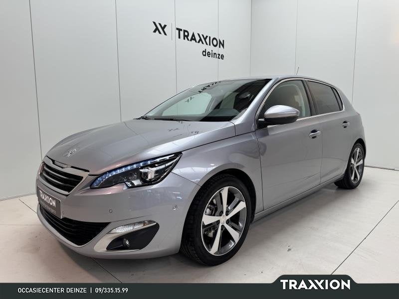 Peugeot 308 1.2i EAT6 Allure *TOPSTAAT!* LED|GPS|PDC|CRUISE|, Argent ou Gris, Achat, Euro 6, 5 portes