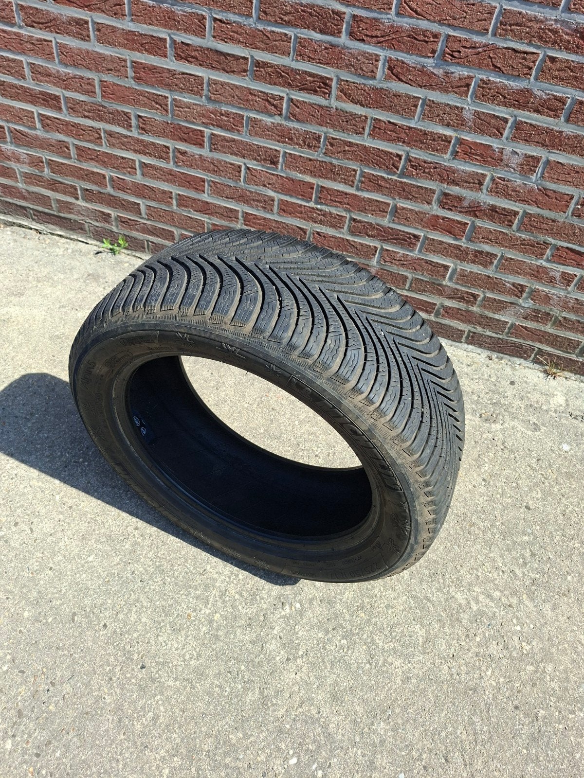 winter banden 225/50 r17  4STUKS, Enlèvement, Utilisé