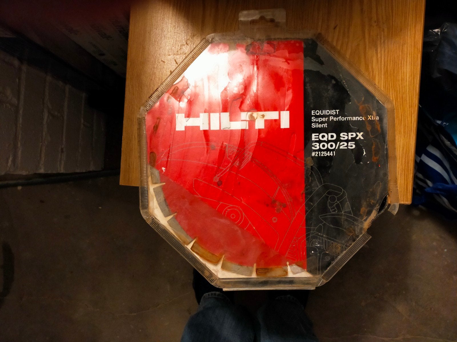 Hilti EQD SPX 300/25., Ophalen