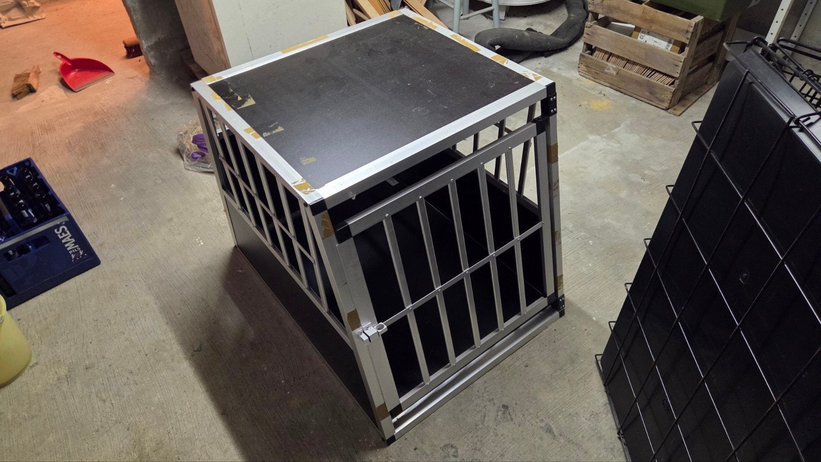 Cage de transport pour chien L, Enlèvement, Utilisé