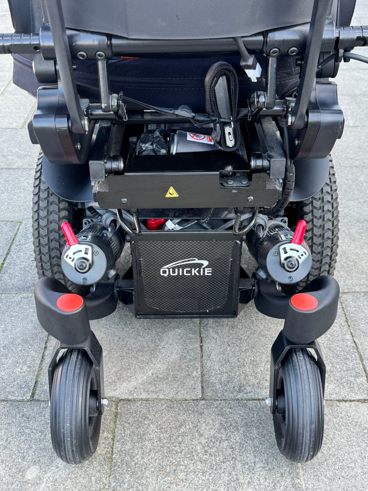 Fauteuil roulant Sunrise Quickie Q300 M, état neuf, Enlèvement ou Envoi, Pliant, Comme neuf, Fauteuil roulant électrique