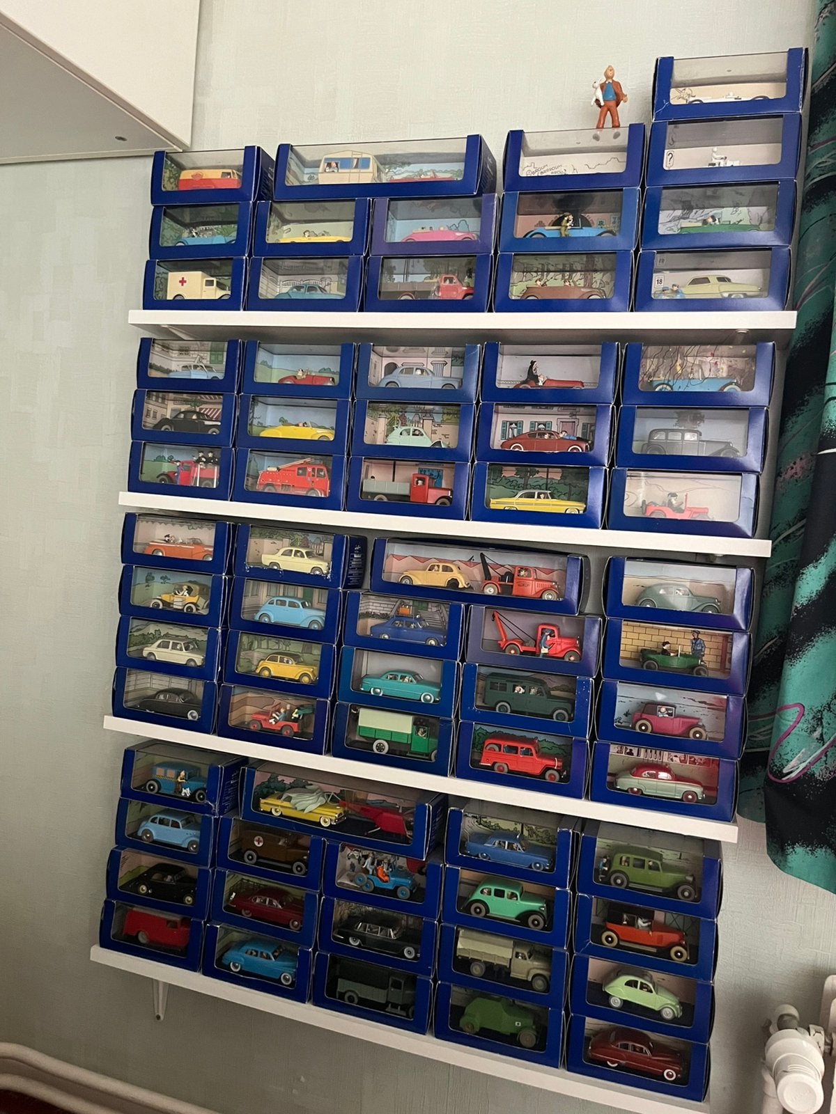 Complete verzameling Kuifje Auto’s, Ophalen