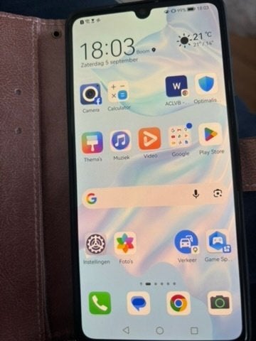Huawei P30 (krasvrij), Ophalen, Gebruikt, Overige kleuren, Touchscreen