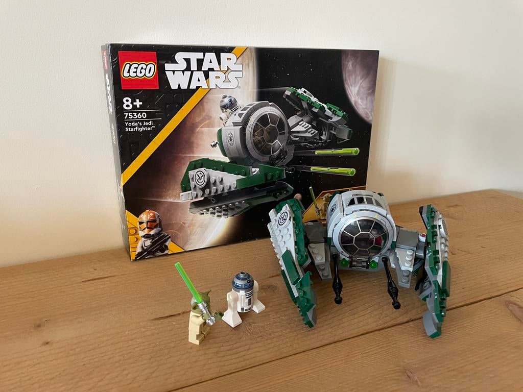 Lego 75360 Yoda’s Jedi Starfighter, Kinderen en Baby's, Speelgoed | Duplo en Lego, Nieuw, Lego, Complete set, Ophalen of Verzenden
