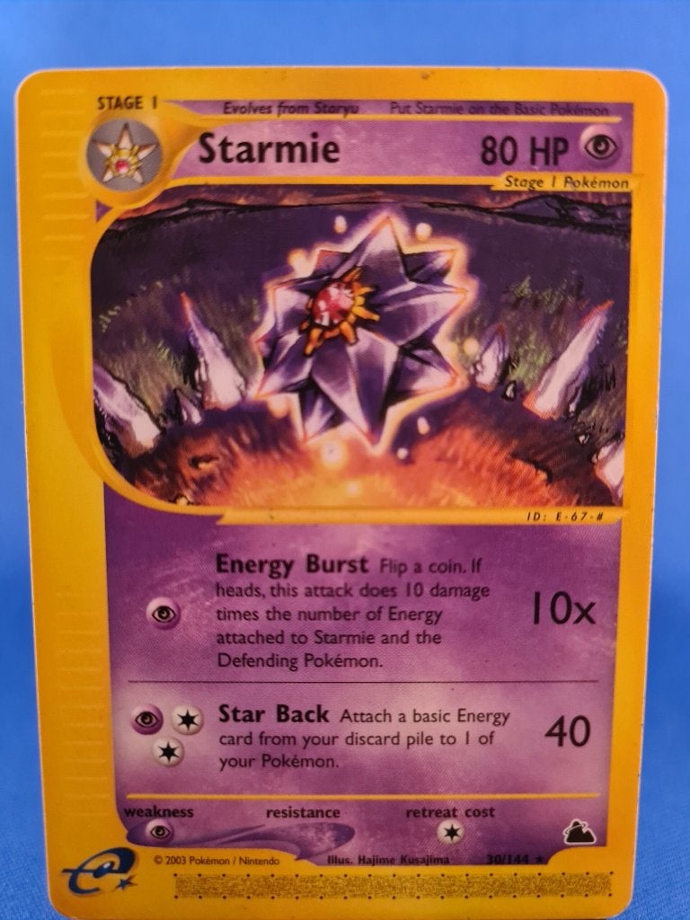 Starmie 30/144 - Skyridge, Verzenden, Gebruikt