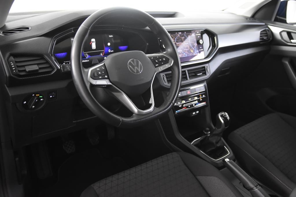 Volkswagen T-Cross Life *1ste Eigenaar*Camera*, Auto's, Voorwielaandrijving, Blauw, 620 kg, Bedrijf
