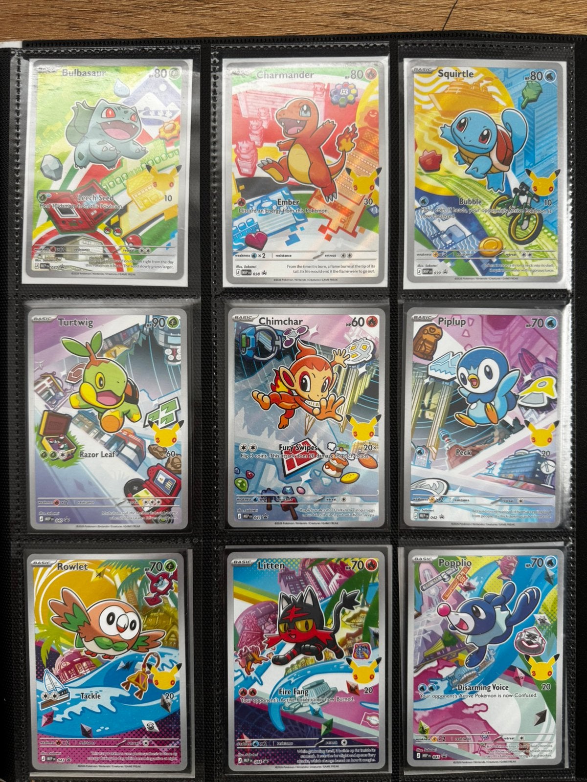 Complete First Partner set Pokémon series 1 - ENG, Ophalen of Verzenden, Nieuw, Meerdere kaarten, Foil