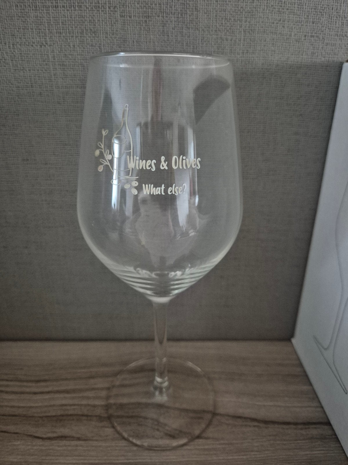 wijnglazen, Ophalen