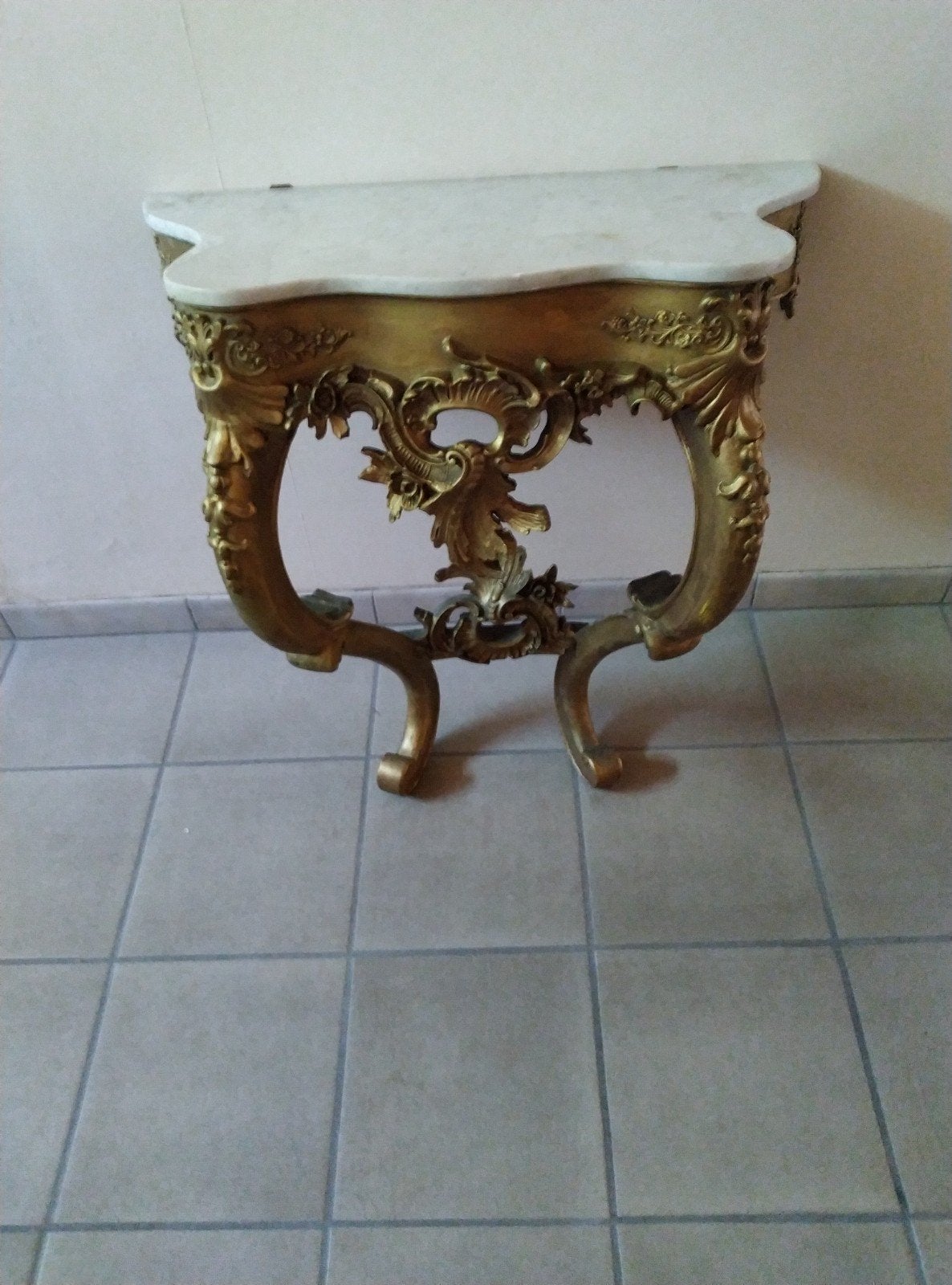 Console antiek, Ophalen