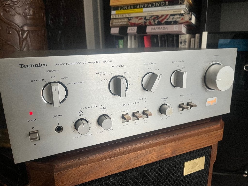 Technics SU-V6 New Class A amplifier, Enlèvement, Utilisé, 60 à 120 watts