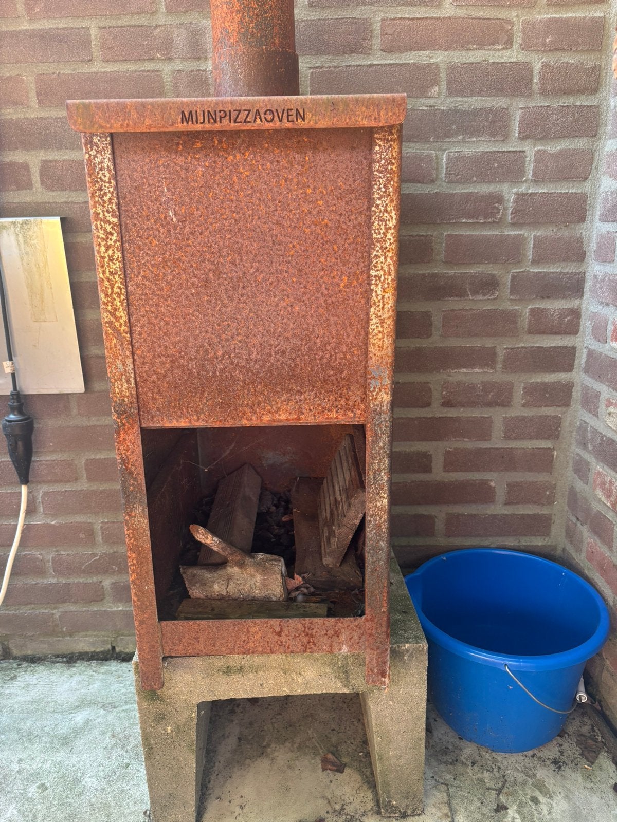 Pizza oven voor buiten - MijnPizzaOven, Jardin & Terrasse, Fours à pizza, Utilisé, Enlèvement