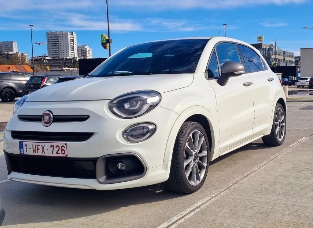 FIAT 500X TURBO T3 SPORT 120CV à vendre ️️, Autos, Fiat, Cuir, Achat, Euro 6, Phares entièrement LED