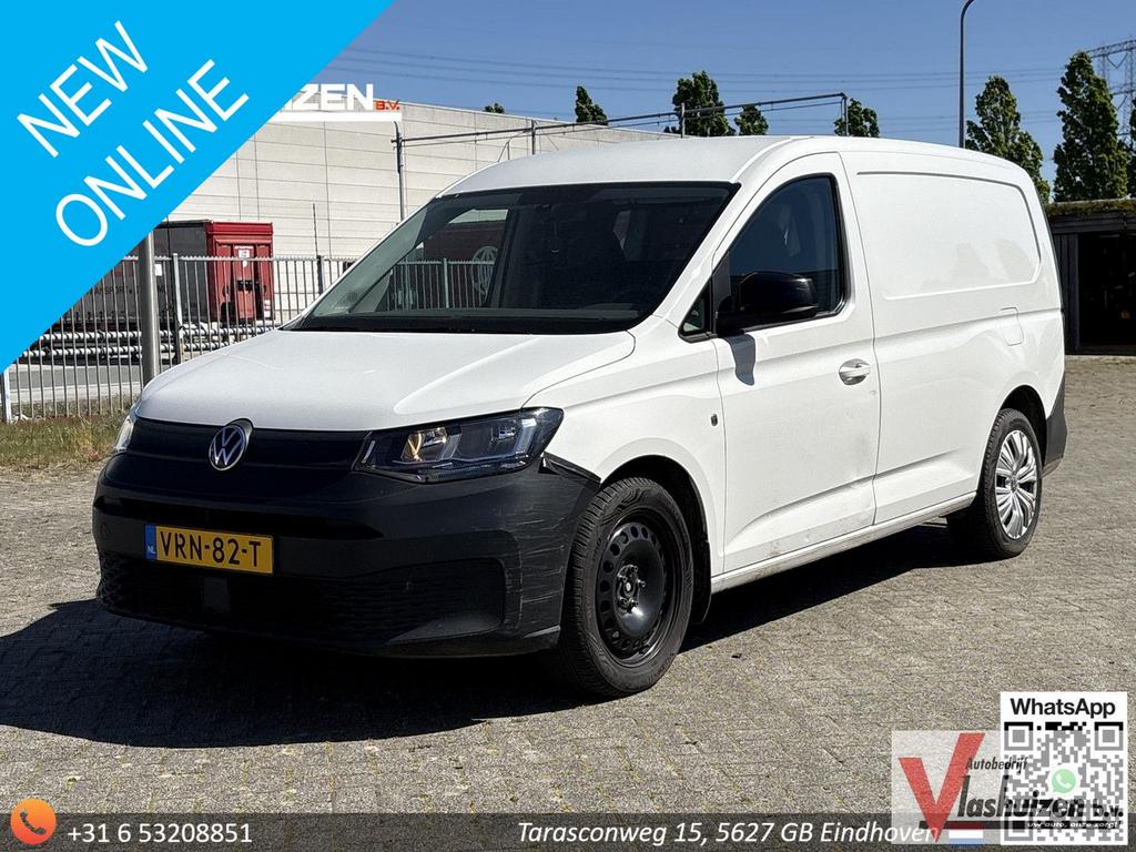 Volkswagen Caddy Cargo Maxi 1.5 TGI | CNG! | € 8.950,- NETTO, Autos, Achat, Entreprise, Blanc, 126 g/km
