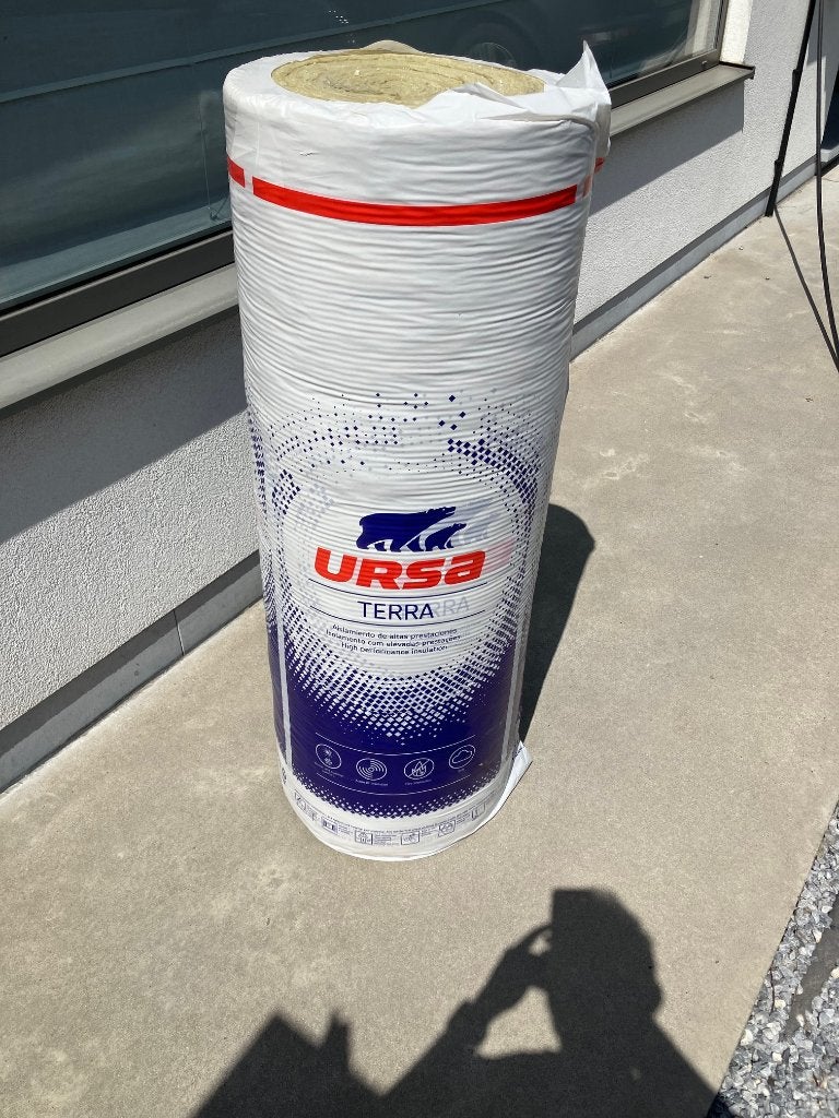 9x Ursa Isolatierol Hometec 35 - 140mm - 500x120cm, Doe-het-zelf en Bouw, Isolatie en Afdichting, Ophalen, Nieuw, 15 m² of meer