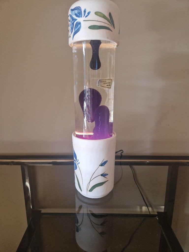 Unieke Keramiek Vallauris Lava Lamp 1950, Antiek en Kunst, Ophalen of Verzenden