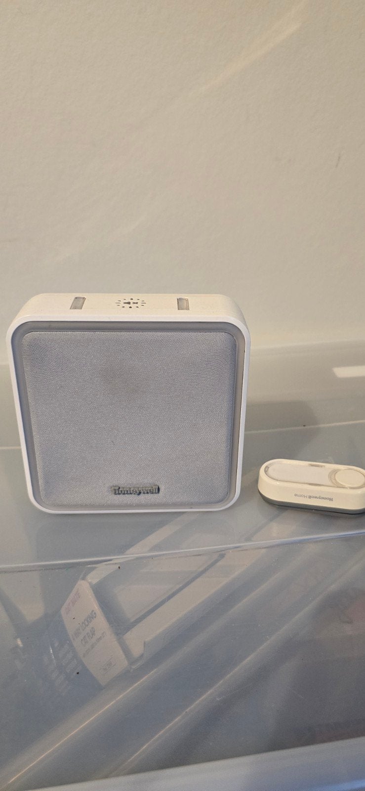 honeywell draadloze verplaatsbare deurbel, Huis en Inrichting, Deurbellen, Ophalen, Gebruikt, Draadloos