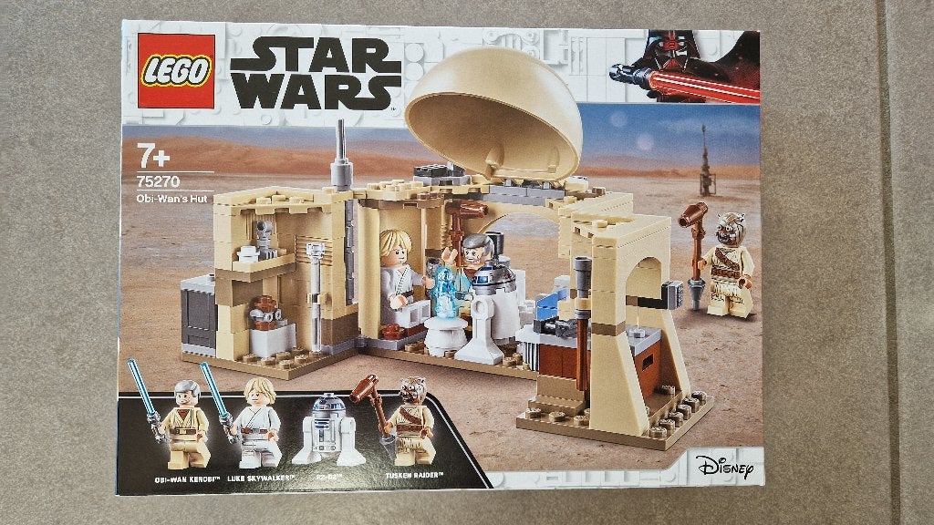 Lego Star Wars 75270 Obi-Wan's Hut Nouveau - R2-D2 Tusken, Neuf, Lego, Ensemble complet, Pièces supplémentaires incluses