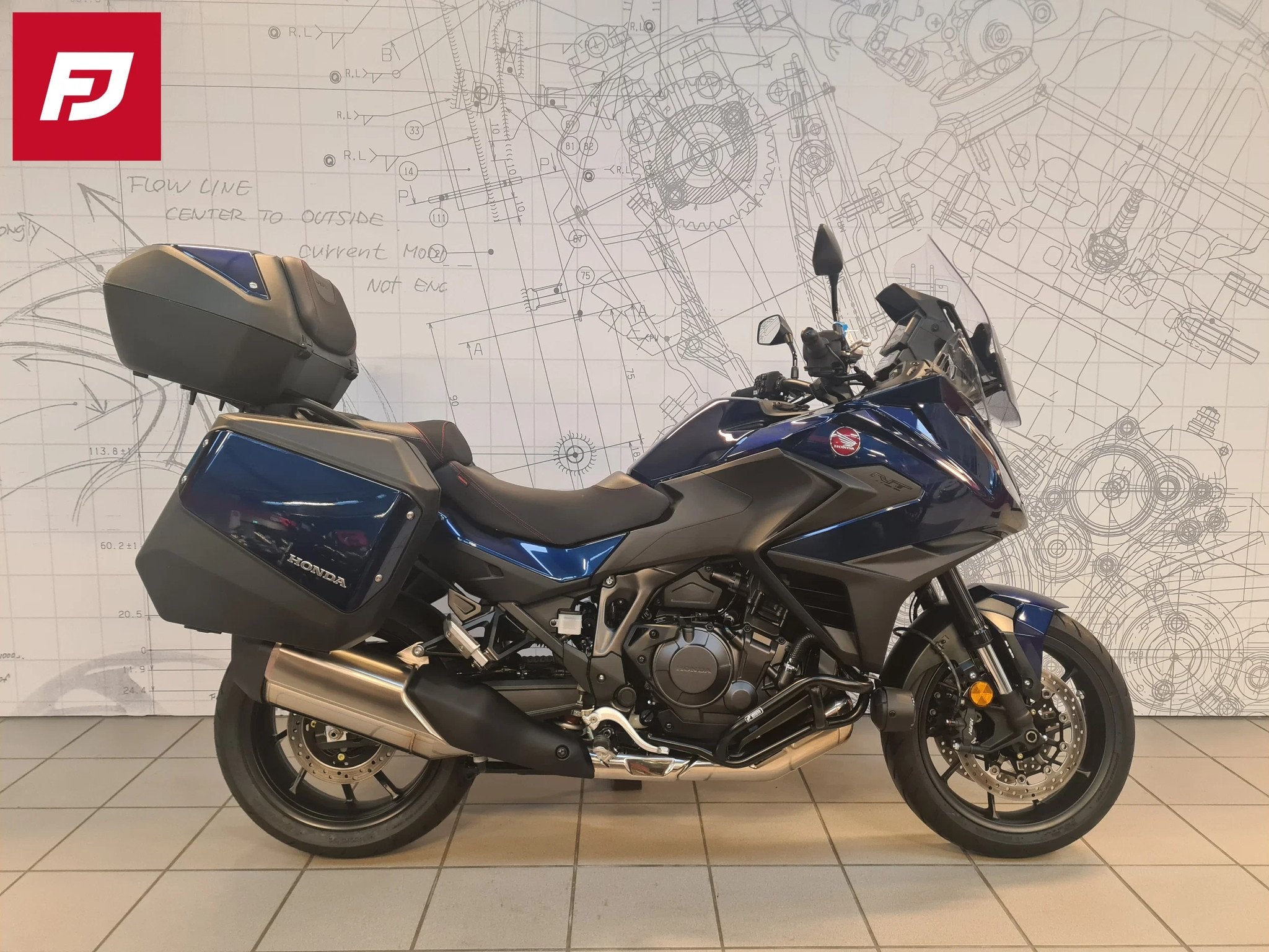 Honda NT 1100 (bj 2025), Bedrijf, Meer dan 35 kW, Toermotor, 1100 cc