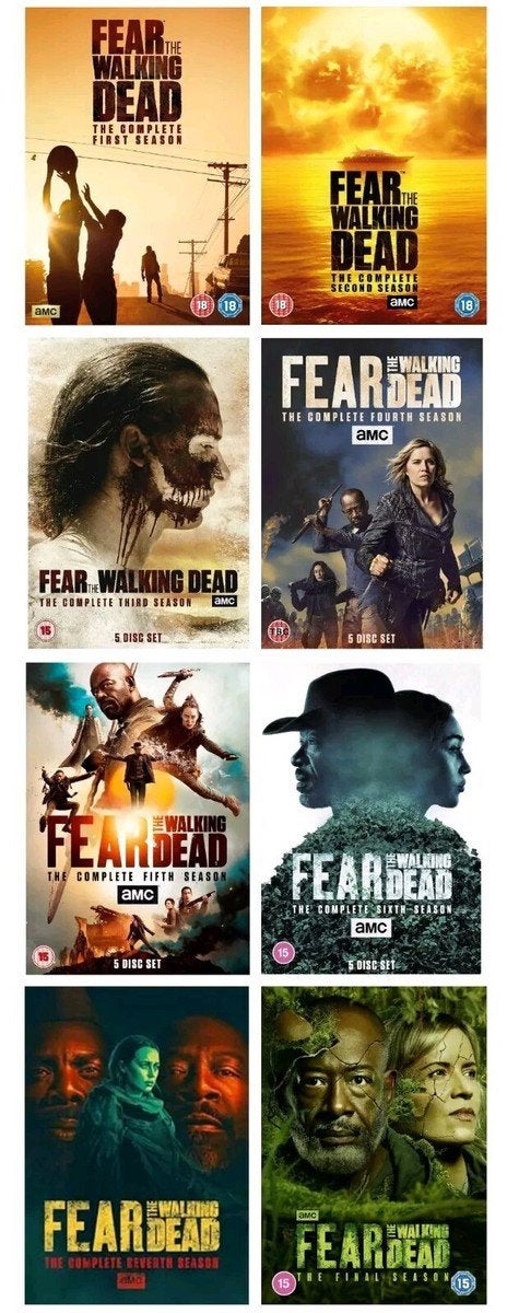 Fear the walking dead bluray collectie in perfecte staat, Cd's en Dvd's, Ophalen, Nederlands, Zo goed als nieuw, Blu-ray