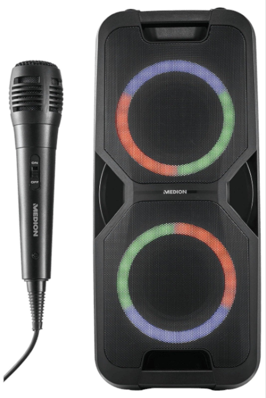 karaoke radio met Microfoon, Ophalen, Bluetooth, Zo goed als nieuw