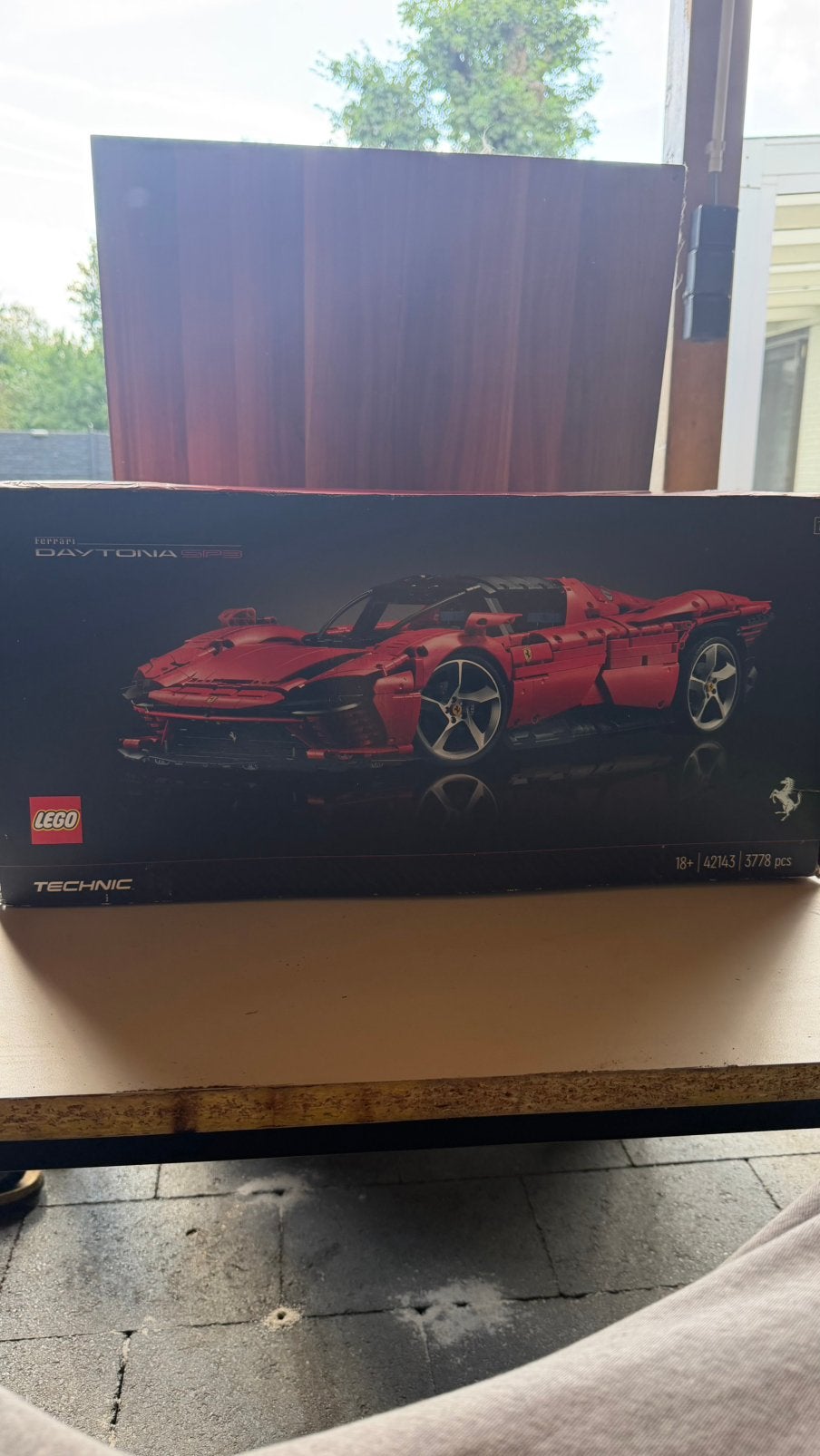LEGO Technic 42143 Ferrari Daytona SP3, Ophalen, Zo goed als nieuw