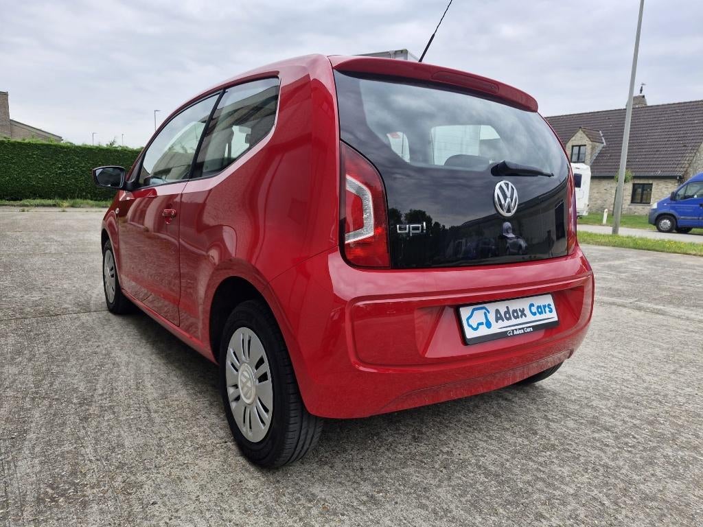 Volkswagen Up 1.0 Benzine 2012 /  garantie, Autos, Rouge, Euro 5, Up!, Entreprise