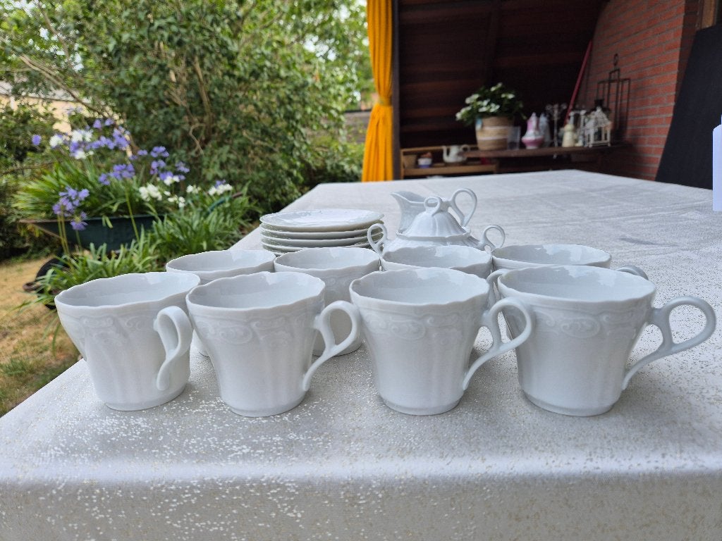 Koffieservies Bareuther (Bavaria Germany) 100% intact, Enlèvement