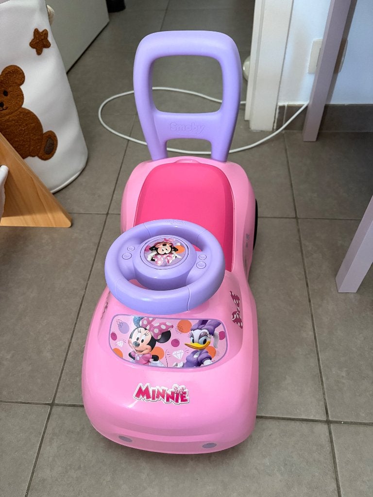 Smoby Disney auto, Kinderen en Baby's, Ophalen, Zo goed als nieuw