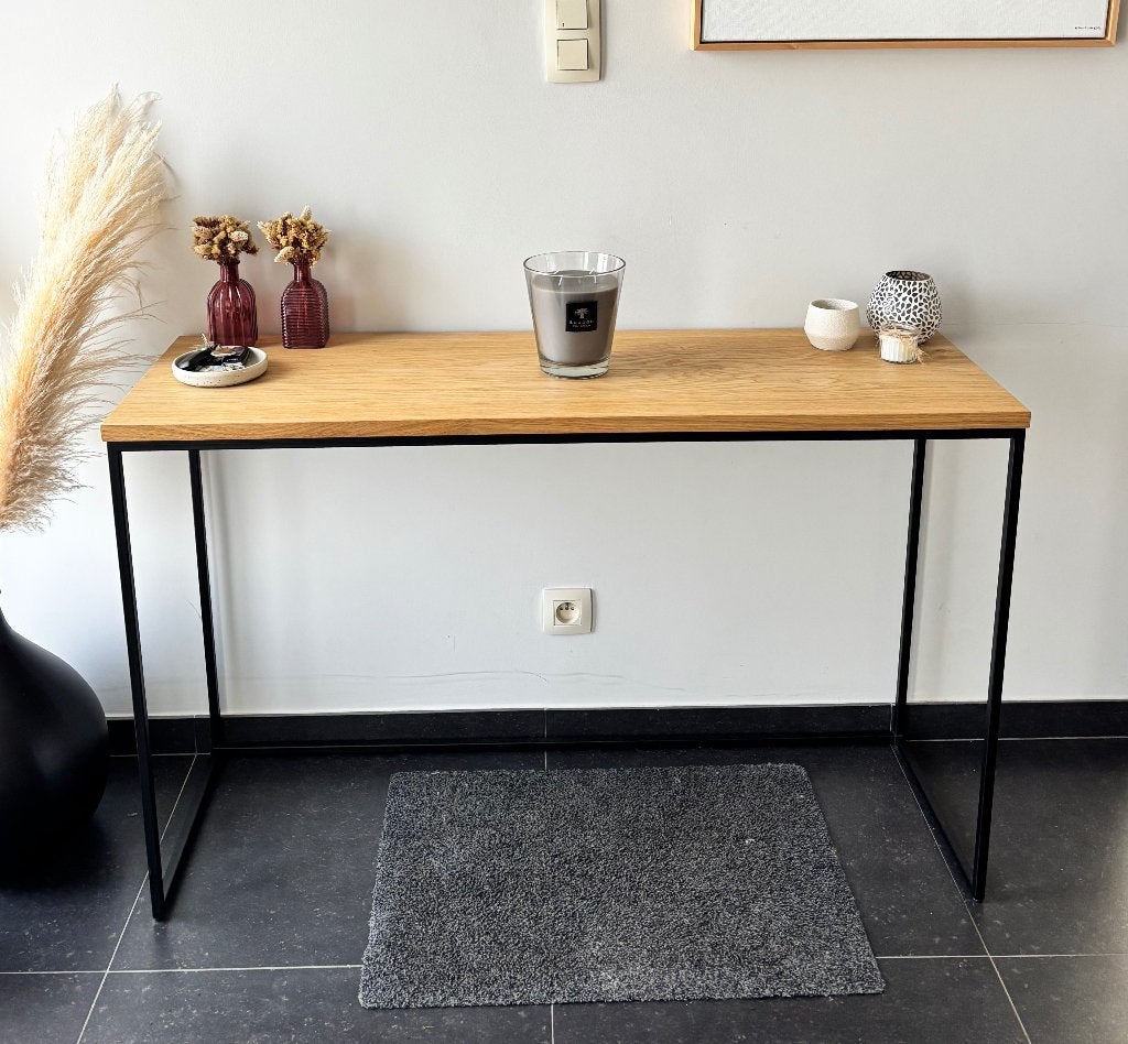 Table haute/table d'appoint/console Juntoo, Maison & Meubles, Neuf, Enlèvement, 75 cm ou plus, Rectangulaire