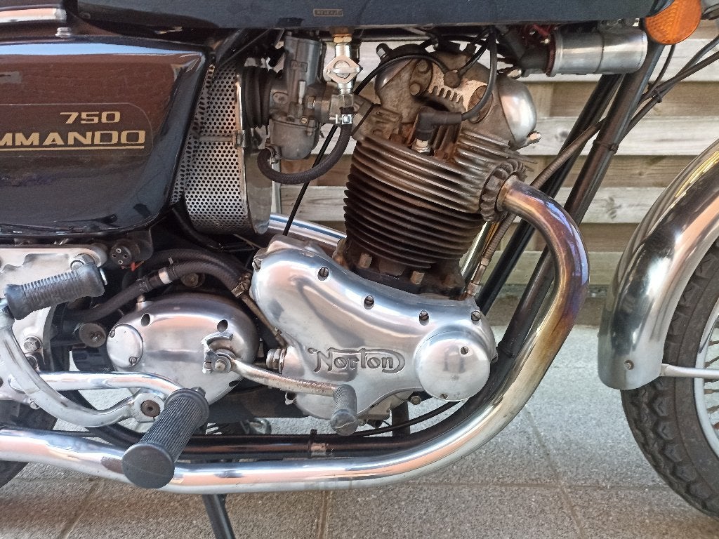 Norton Commando 750 Interstate 1972, 750 cm³, Occasion, Plus de 35 kW, Permis Moto A1 minimum