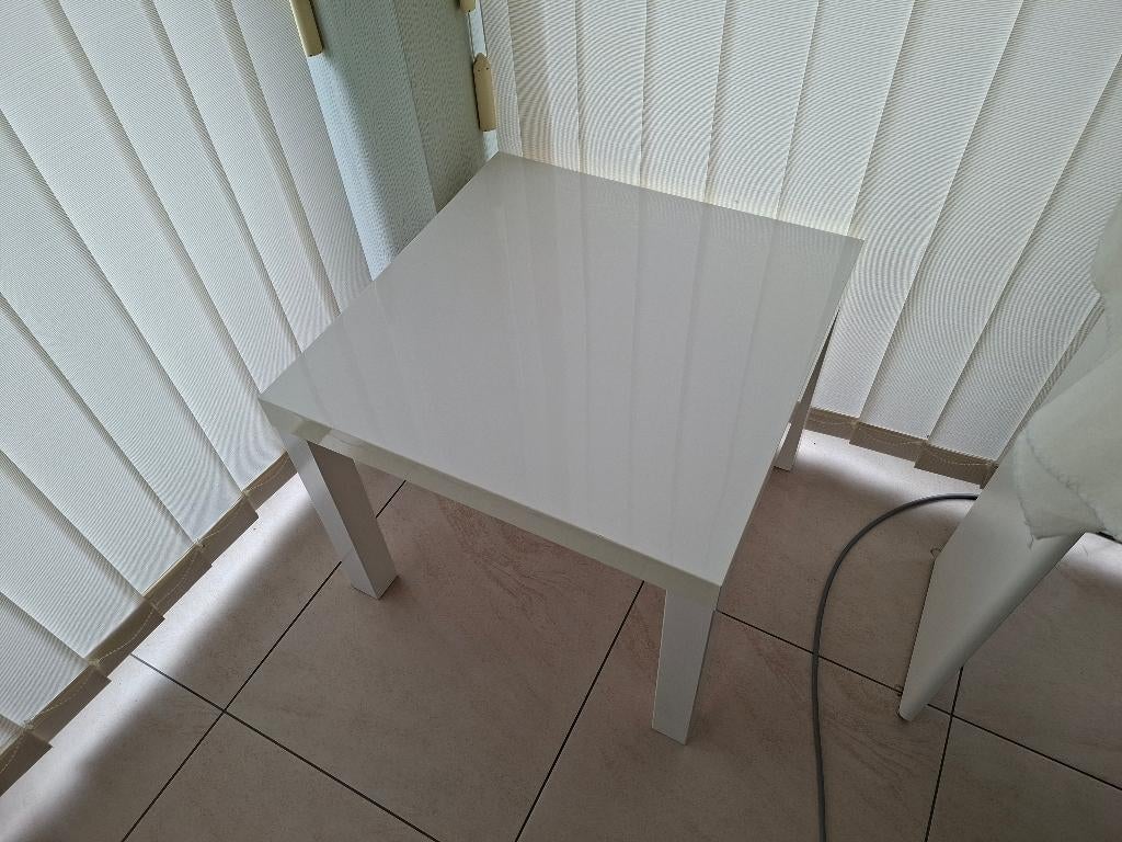 Tafeltje Ikea Lack, Huis en Inrichting, Ophalen, Zo goed als nieuw, Rechthoekig, Overige materialen