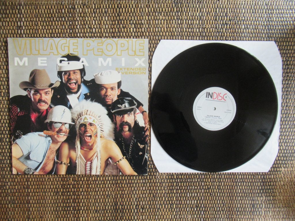 Village People : Megamix (maxi 45 tours), Enlèvement, 12 pouces