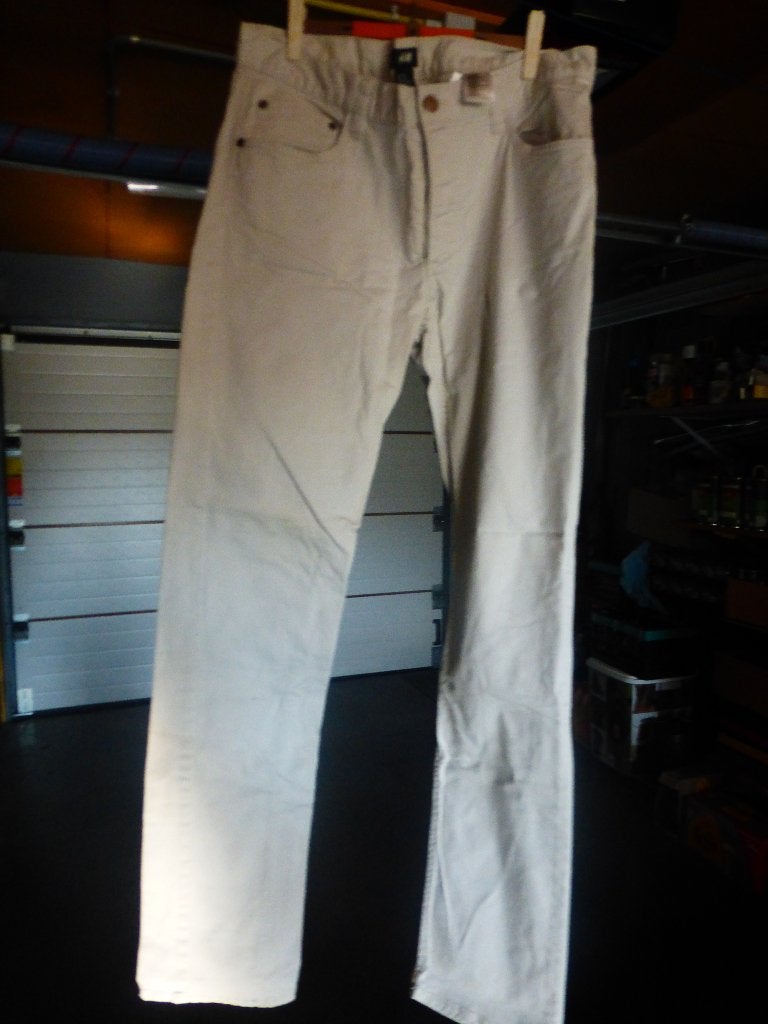Jeans beige H&M, T: 32 € 8,00, Vêtements | Hommes, Jeans, Enlèvement ou Envoi, W32 (confection 46) ou plus petit, H&M